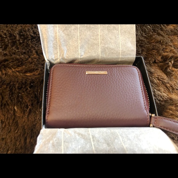 Ermenegildo Zegna Other - Ermenegildo Zegna Burgundy wallet & card holder